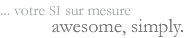 ARFNLabs, votre SI sur mesure : awesome, simply.